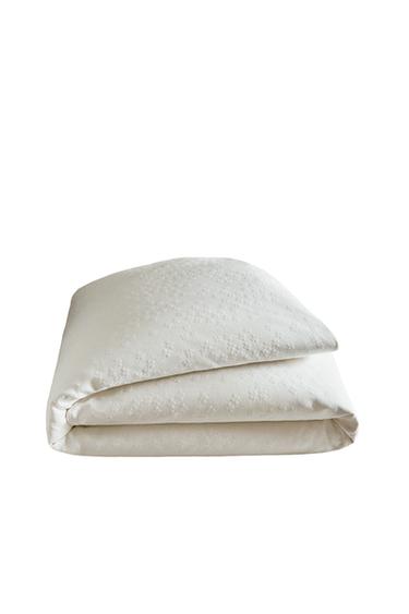 CLOVER BEDSPREAD - Oyster-white by Zara