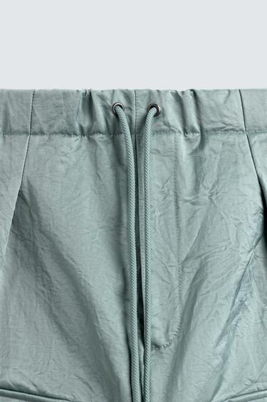 PANTALON BATTLE TECHNIQUE X SR_A - Bleu d'eau de Zara - Image 8