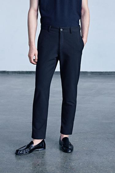 Zara 寬絆帶正裝樂福鞋 - 紫紅色