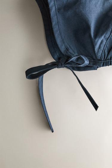 BONNET BÉBÉ PLAGE - Bleu marine de Zara - Image 2