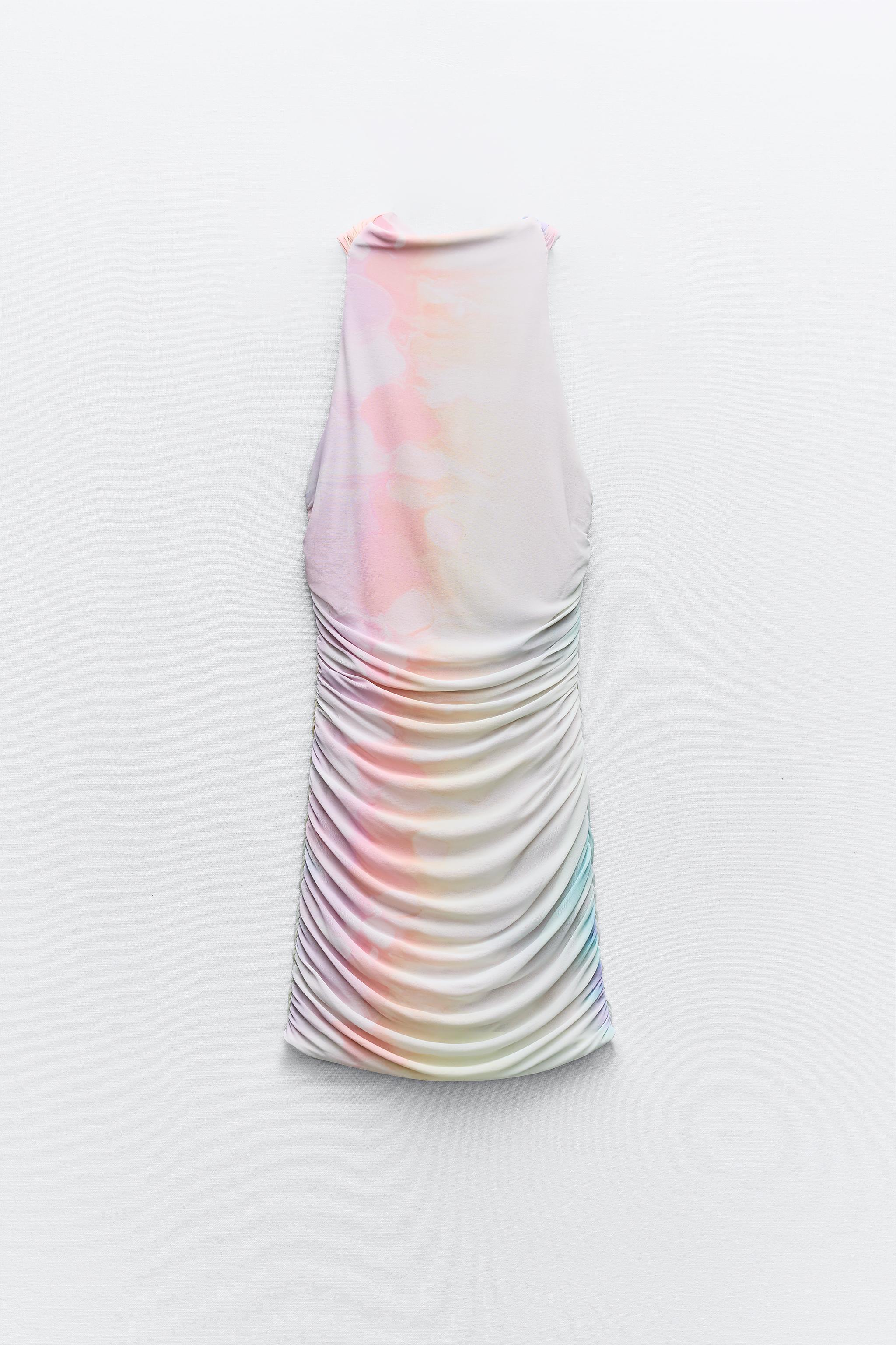zara short tulle dress