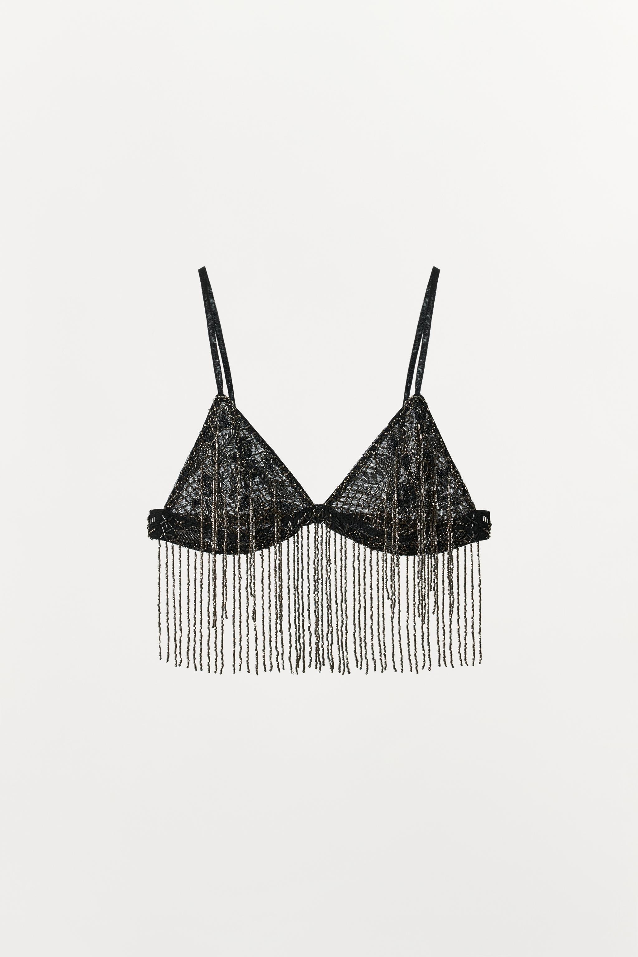 SOUTIEN-GORGE À FRANGES FANTAISIE
