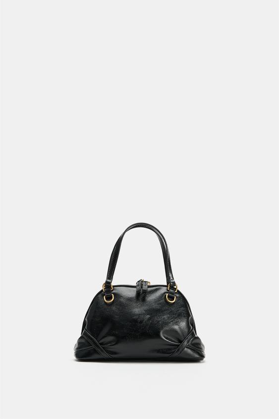 Женская сумка Zara Mini Crossbody, цвет: Чёрный