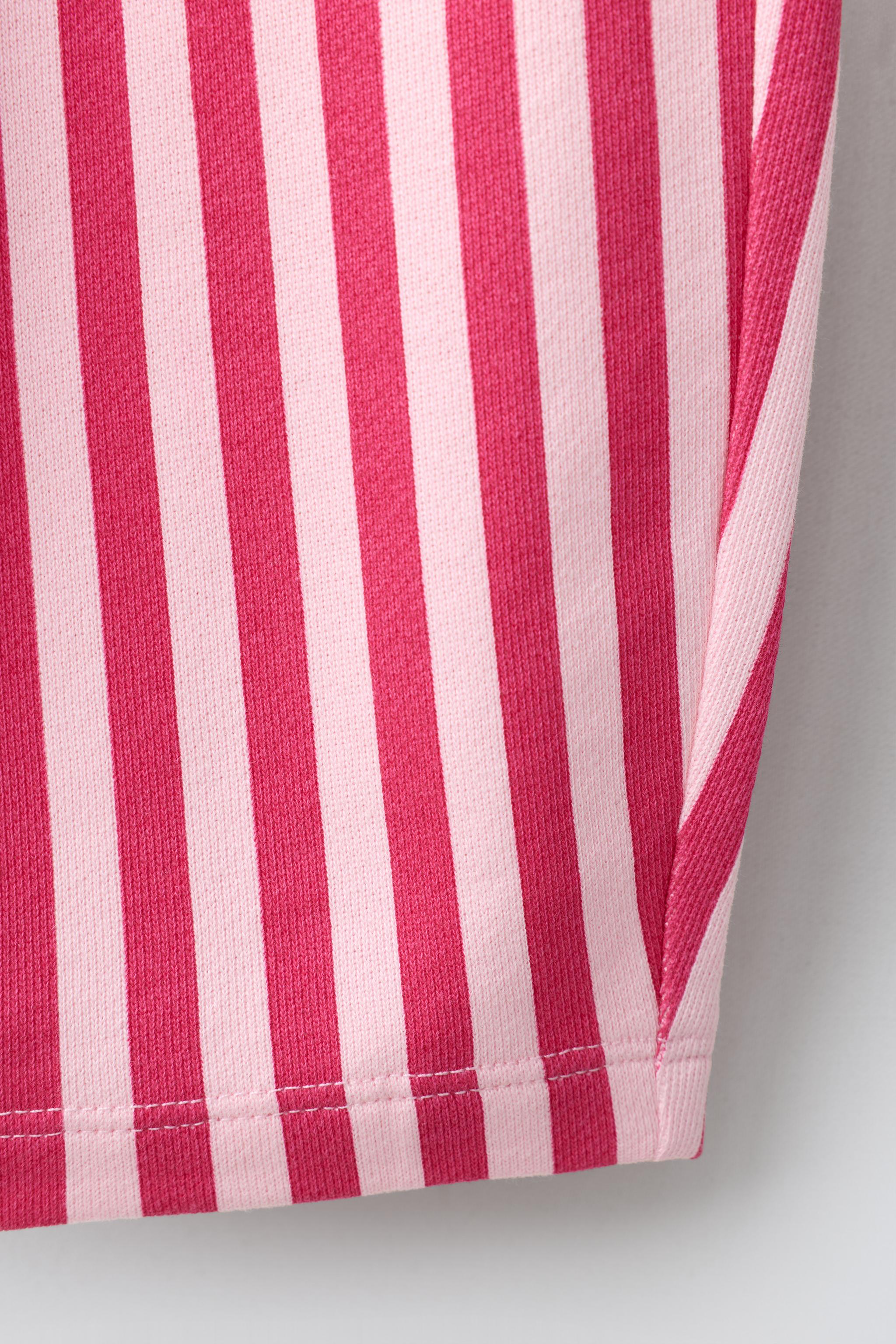 PANTALON BARREL À CARREAUX ET CŒURS