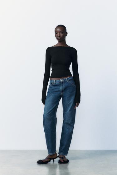 CAMISETA BARCO RIB - Negro de Zara