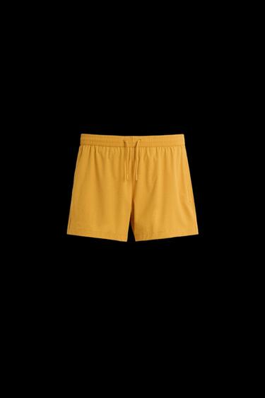 BADEHOSE MIT STRUKTUR - Orange von Zara - Bild 0