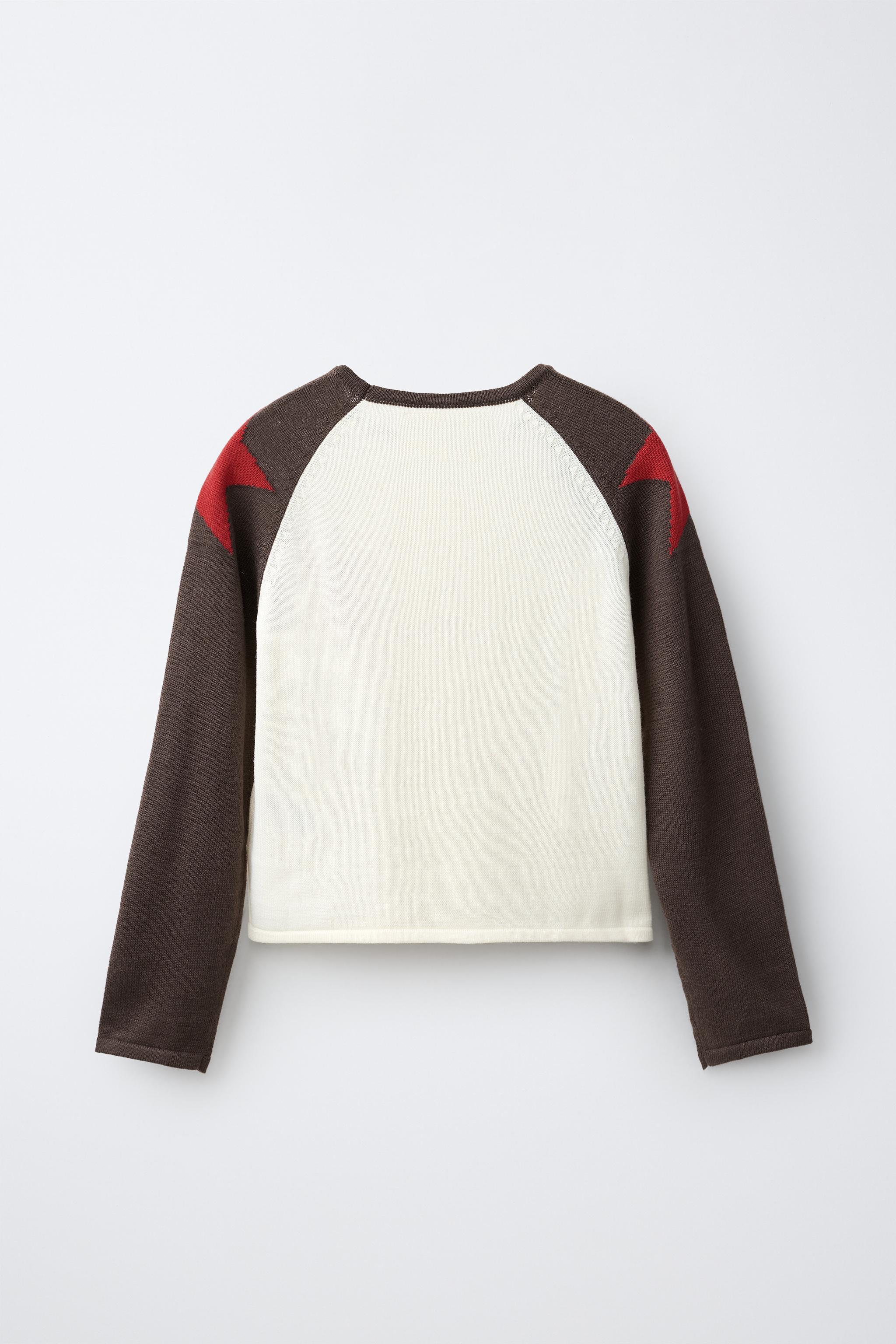 PULL COLOR BLOCK ÉTOILES