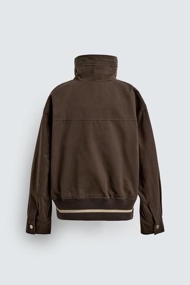 VESTE ÉCUSSON MICKEY MOUSE HARRY LAMBERT FOR ZARA X DISNEY - Chocolat de Zara - Image 1