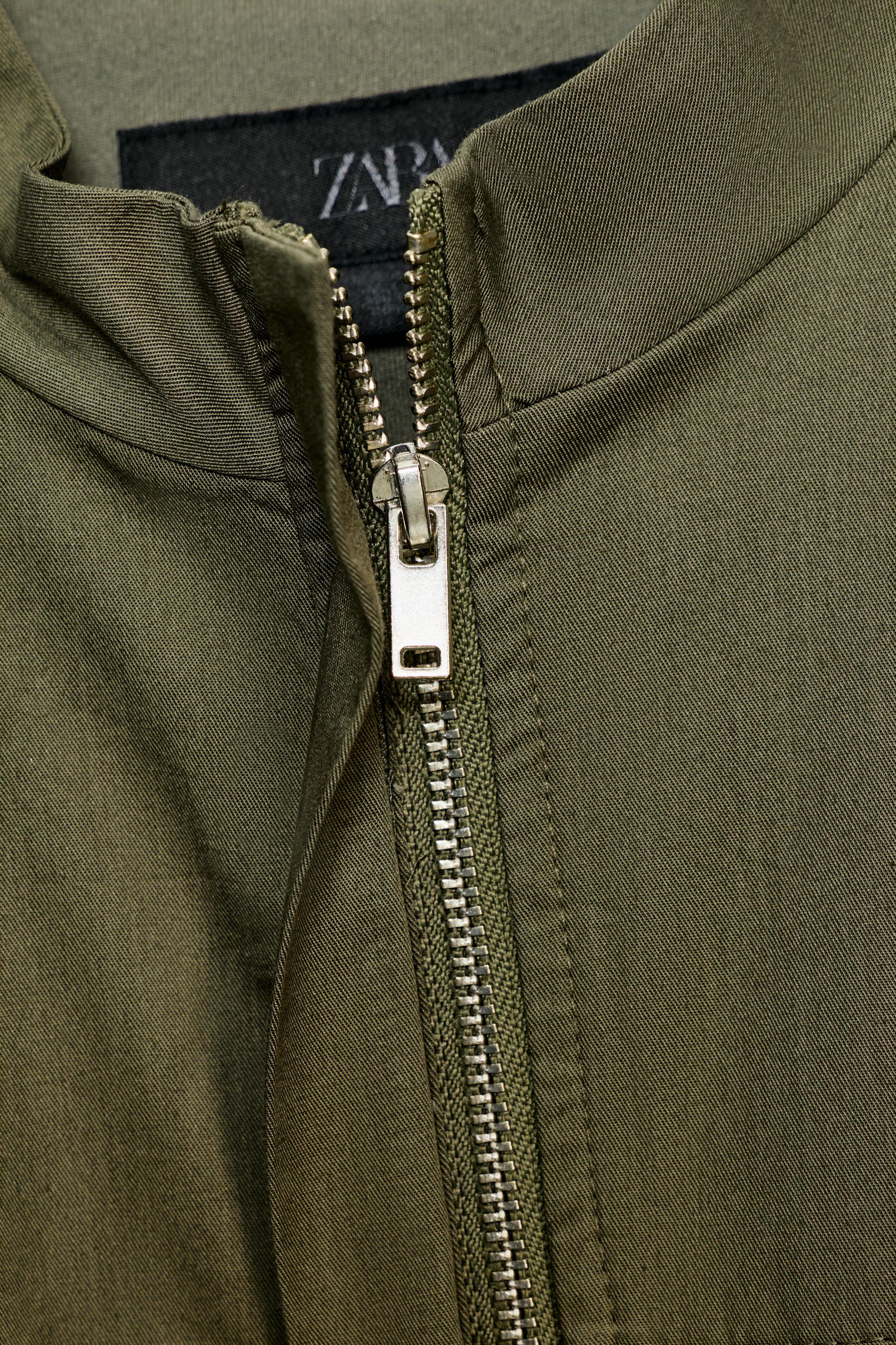 ROBE GABARDINE À POCHES