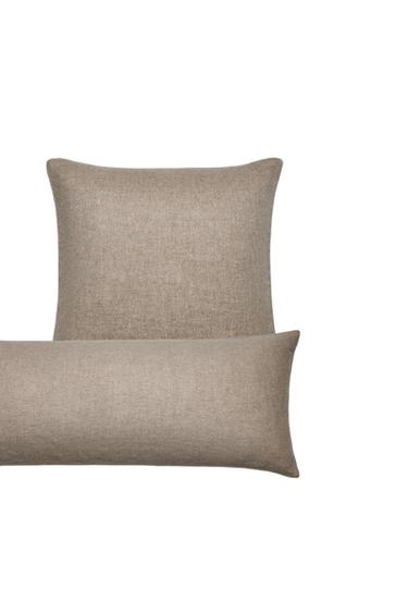 CASHMERE CUSHION COVER - Beige by Zara