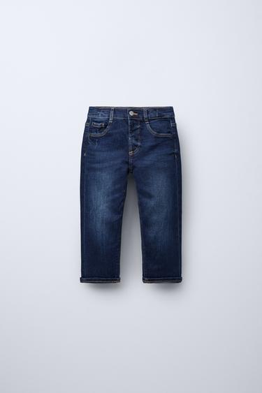 JEANS STRAIGHT FIT - Azul de Zara