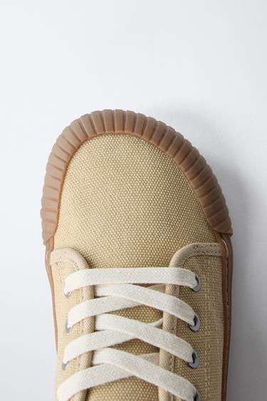COMFORT BAREFOOT TRAINERS - Sand Brown by Zara - Image 4