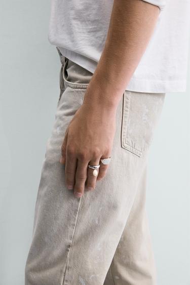Paquete de 2 anillos combinados