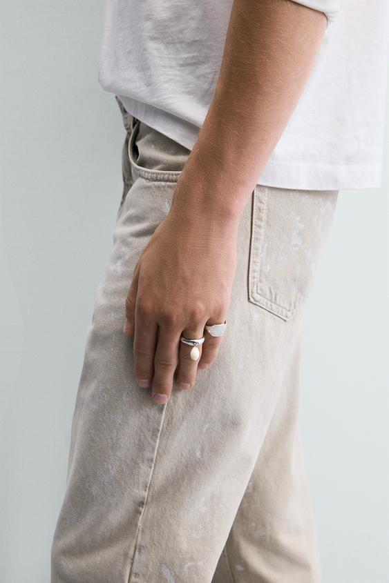 ANILLOS COMBINADOS PACK 2 - Plata de Zara - Imagen 0