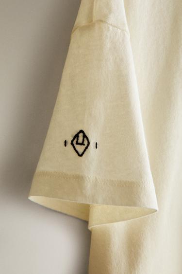 LIMONCELLA X THE ANIMALS OBSERVATORY T-SHIRT (ADULT) - Light beige by Zara - Image 3