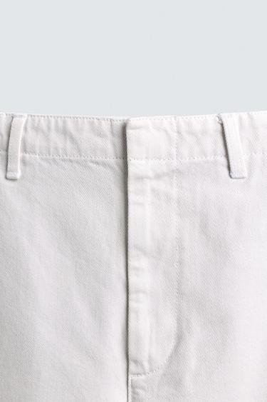 PANTALON CHINO DENIM LIMITED EDITION - Blanc cassé de Zara - Image 9