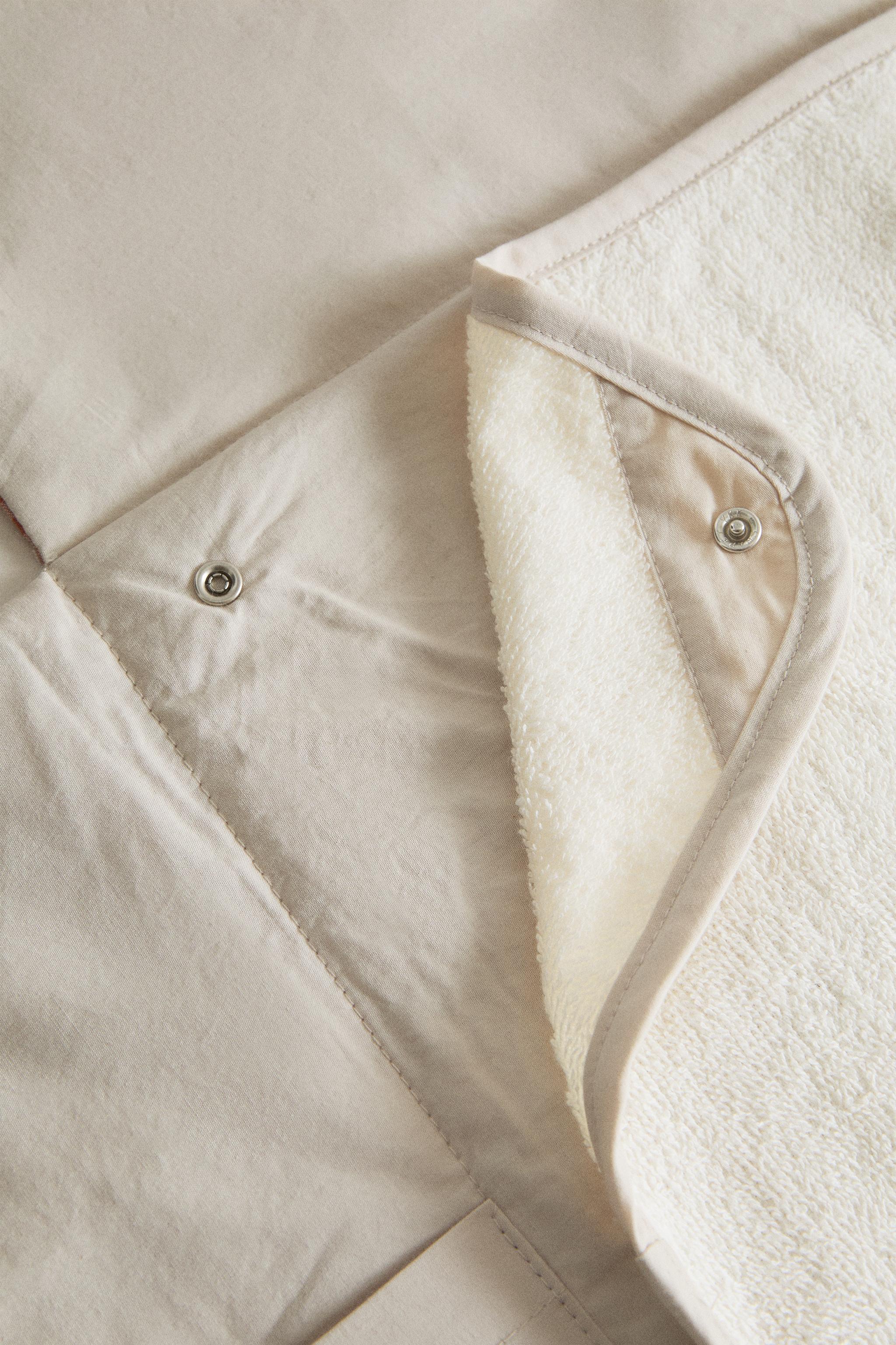 Zara COTTON GINGHAM BABY CHANGING MAT — фото 5