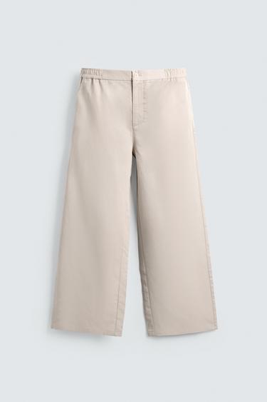 PANTALÓN RELAX FIT - Beige de Zara