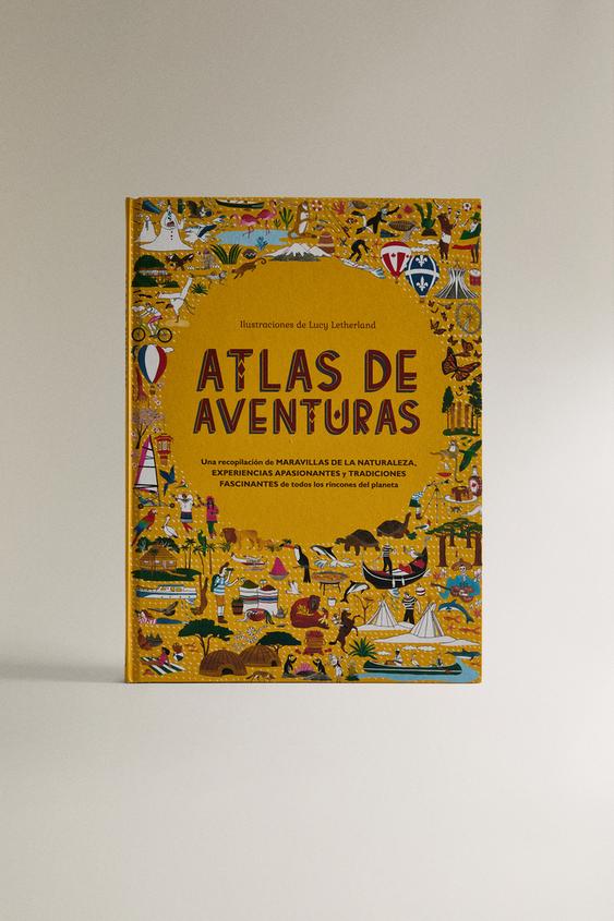 LIBRO INFANTIL ATLAS DE AVENTURAS (ESPAÑOL) - Multicolor de Zara - Imagen 0