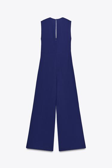 JUMPSUIT WITH HARDWARE BELT - Bluish by Zara - Image 5