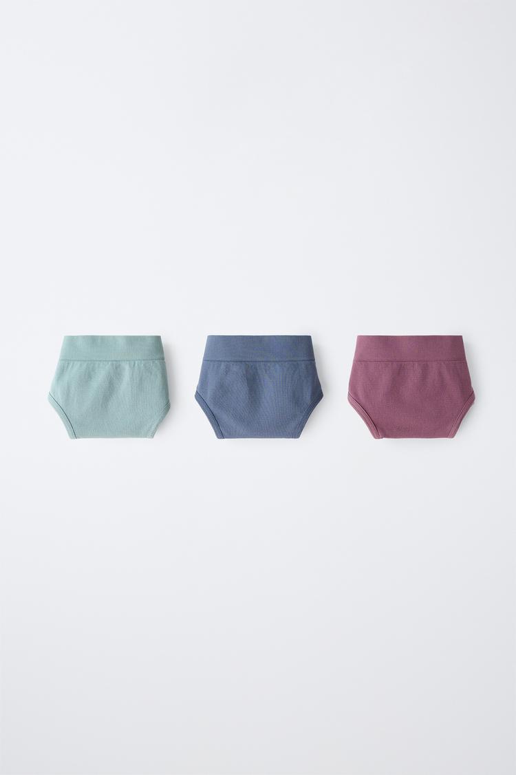 8-14 AÑOS/ PACK TRES BRAGUITAS SEAMLESS