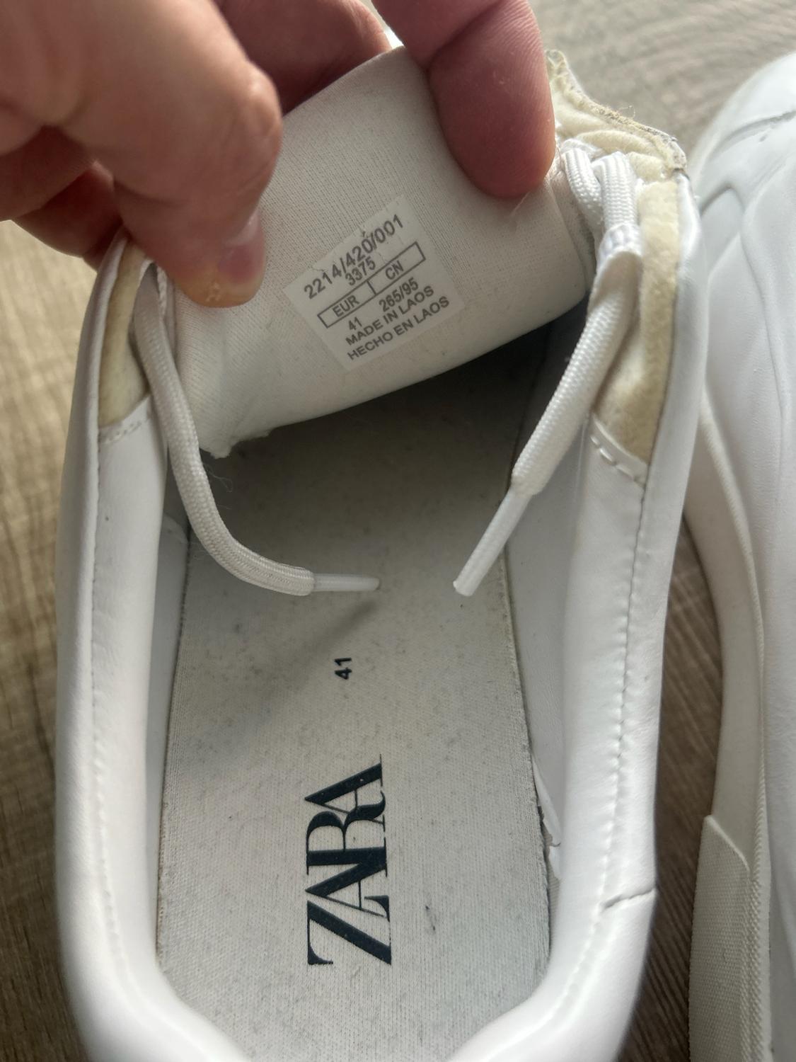 LEATHER SNEAKERS WITH THICK SOLE - Image 5