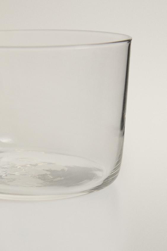 LOT VERRES RECYCLABLES BAS (LOT DE 4) - Transparent de Zara - Image 2