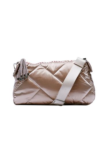 PULL TAB QUILTED BOWLING BAG