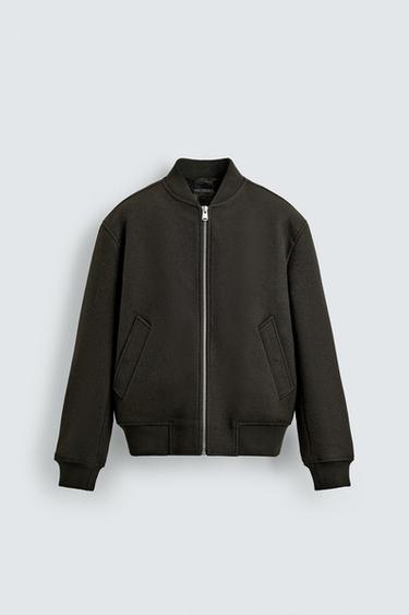 BLOUSON BOMBER BIMATIÈRE - Kaki foncé de Zara - Image 6