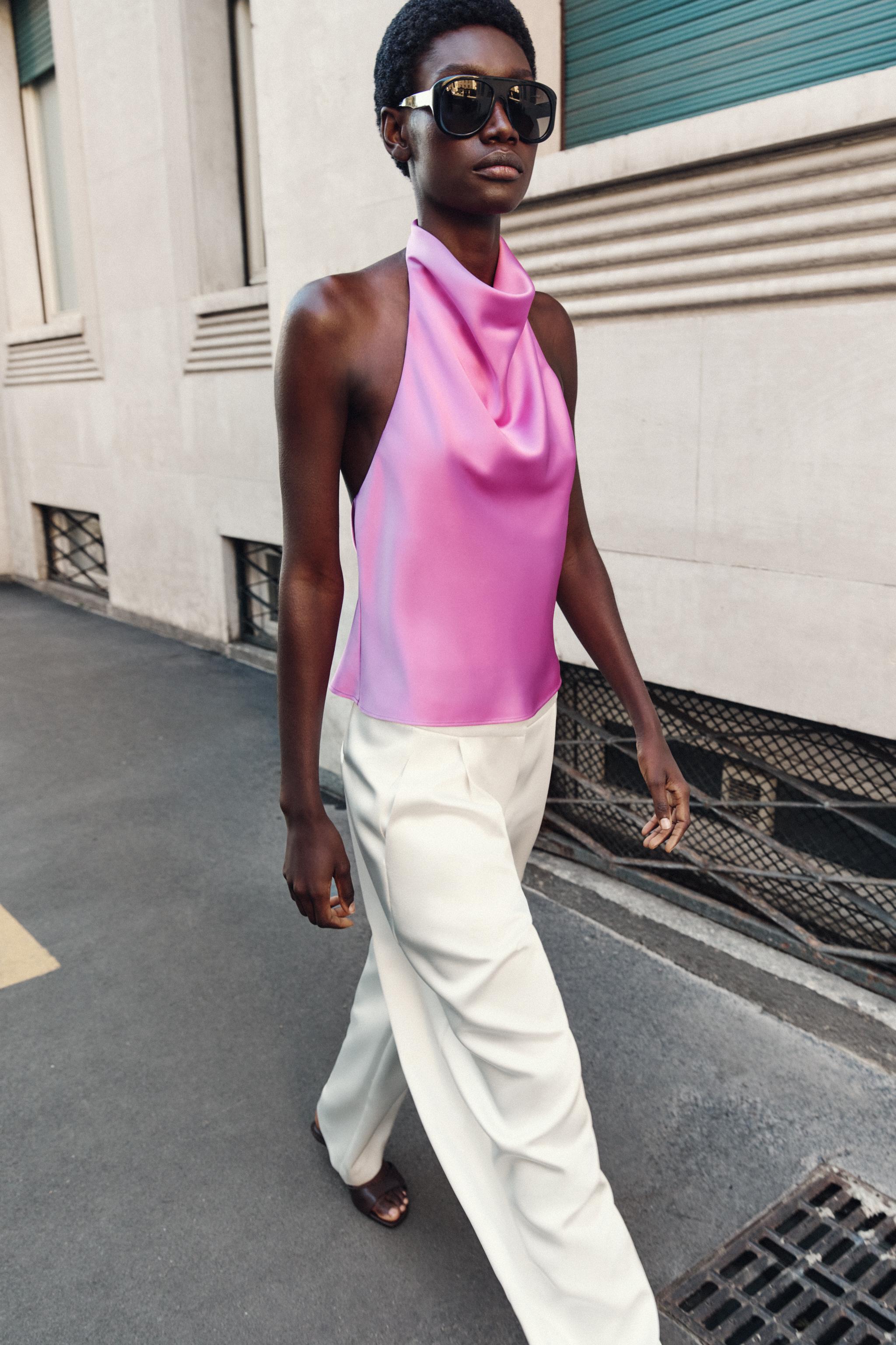 Women's Pink Tops | ZARA Canada