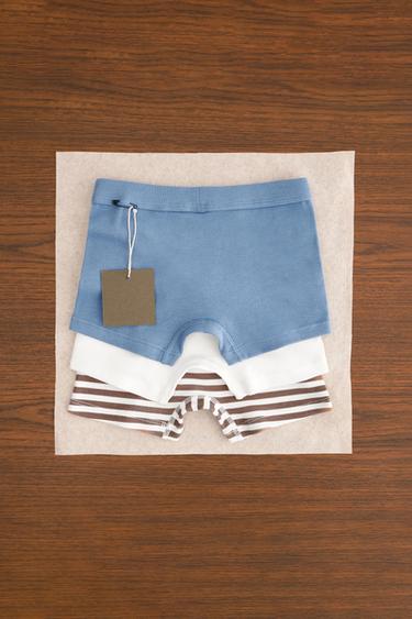 ZARA TIMELESS - THREE-PACK OF LABEL BOXERS - blue/black by Zara - Image 1