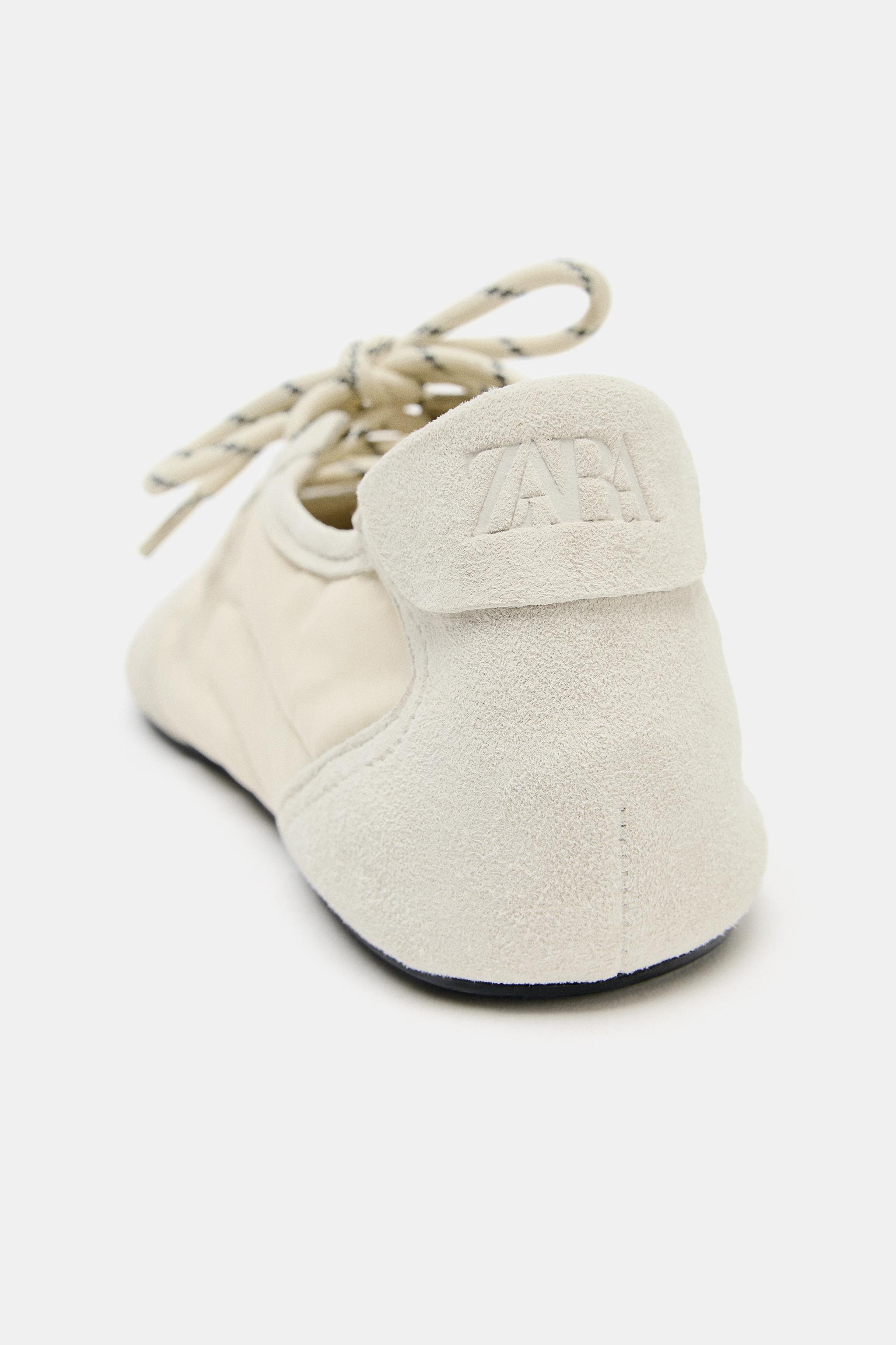 COMBINED SPORTY BALLET FLATS