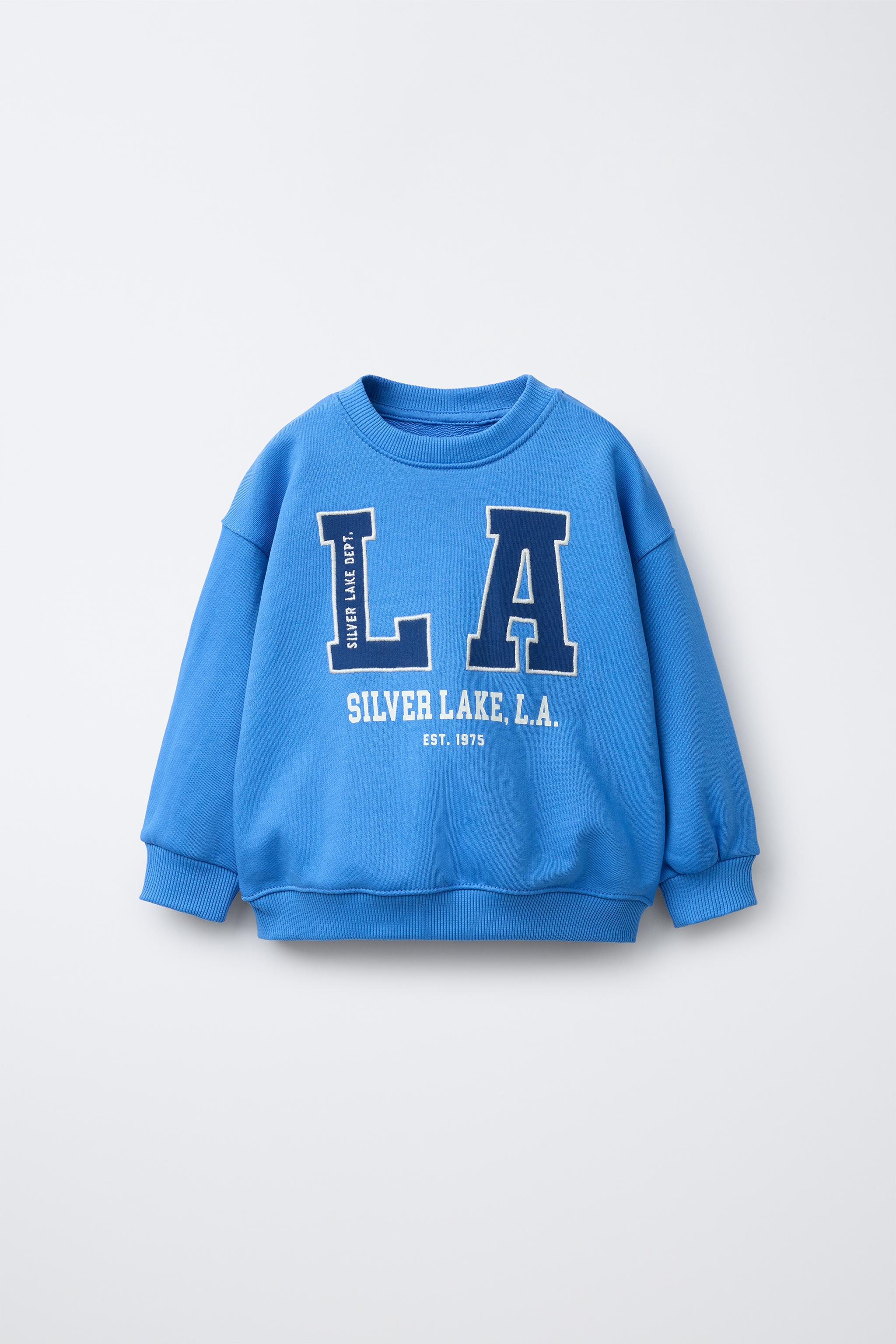 ☆ドイツ発*ZARA*新作*TEXT 刺繍スウェットパンツ/NAVY☆ ☆ドイツ発*ZARA*新作*TEXT 刺繍スウェットパンツ/NAVY☆ (ZARA