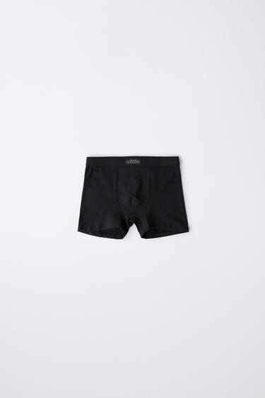 6-14 ANS/ LOT DE CINQ BOXERS À RAYURES - Noir de Zara - Image 2