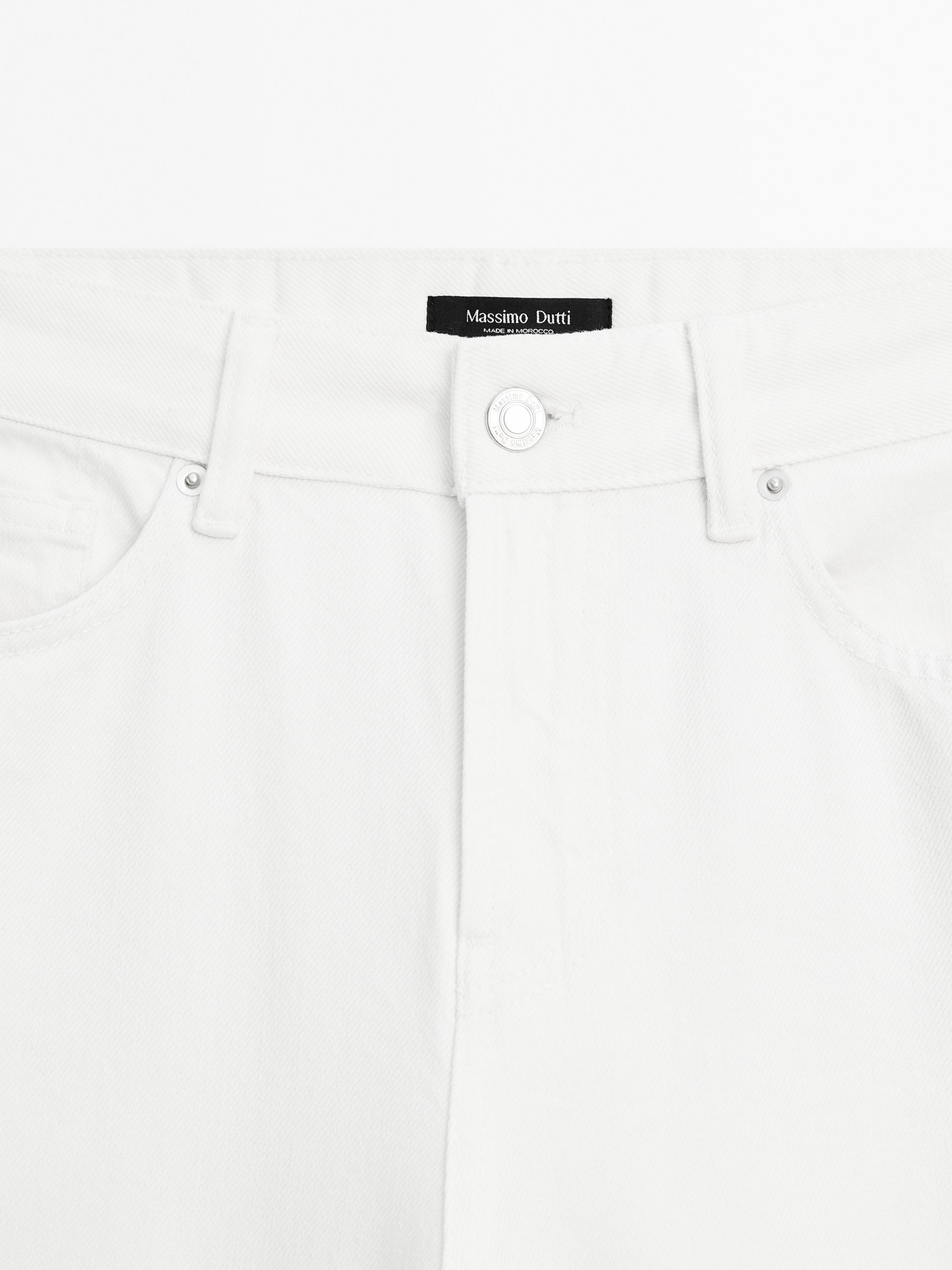 High-waist barrel fit jeans