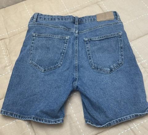 BASIC DENIM BERMUDA SHORTS - Image 2