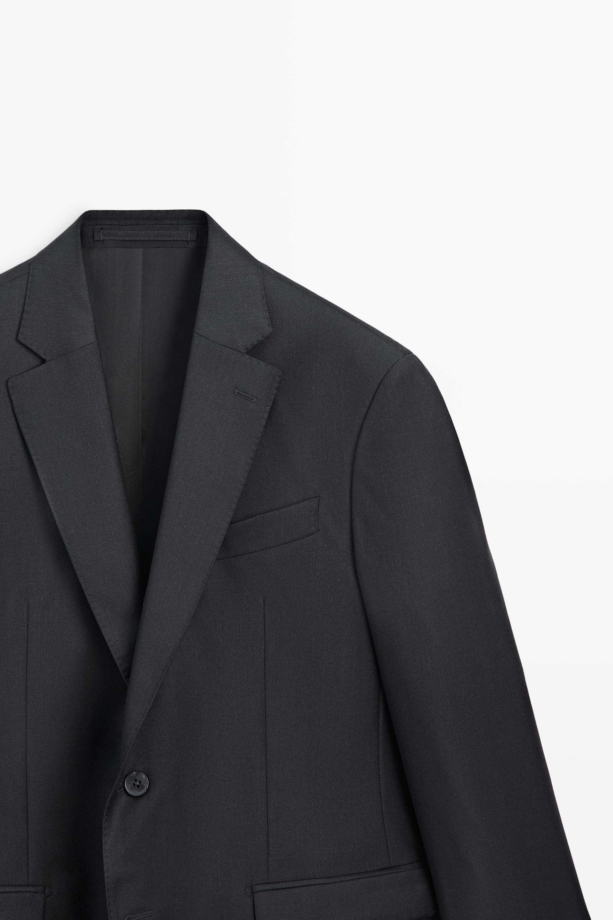 100% Wool Suit Blazer