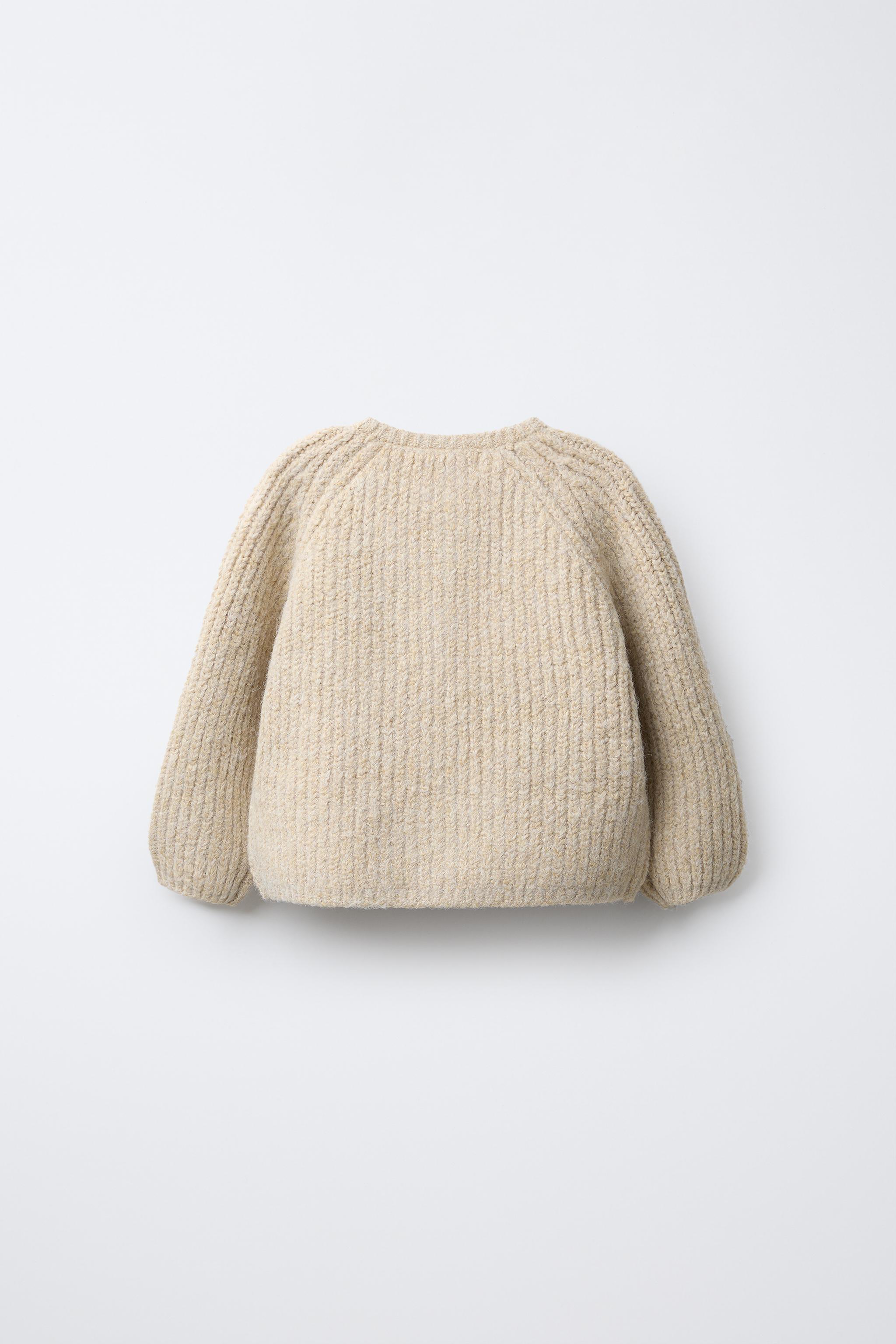 TOGGLE CARDIGAN - Cream | ZARA India