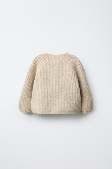 TOGGLE CARDIGAN - Cream by Zara - Image 1