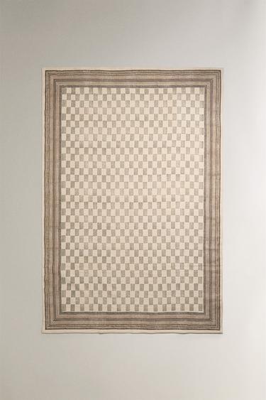TAPIS COTON BLOCK PRINT - Multicolore de Zara - Image 2