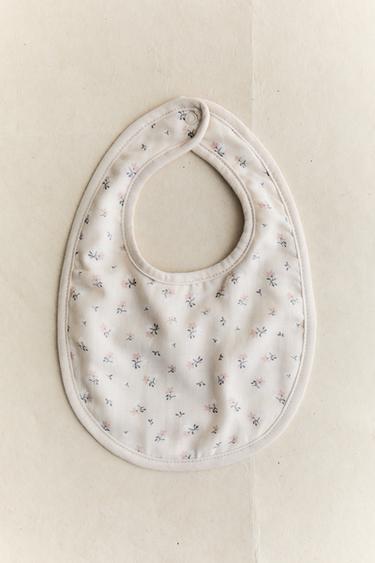 MUSLIN BABY TULIP BIB - Light pink by Zara - Image 5