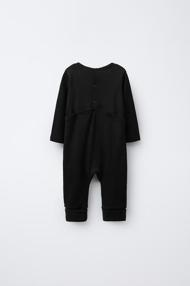GLOW-IN-THE-DARK SKELETON CONVERTIBLE FOOT PYJAMAS - Black by Zara - Image 3