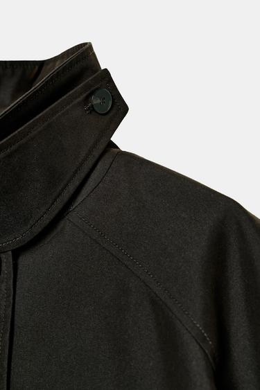 TRENCH OVERSIZE ZW COLLECTION - Marron foncé de Zara - Image 6