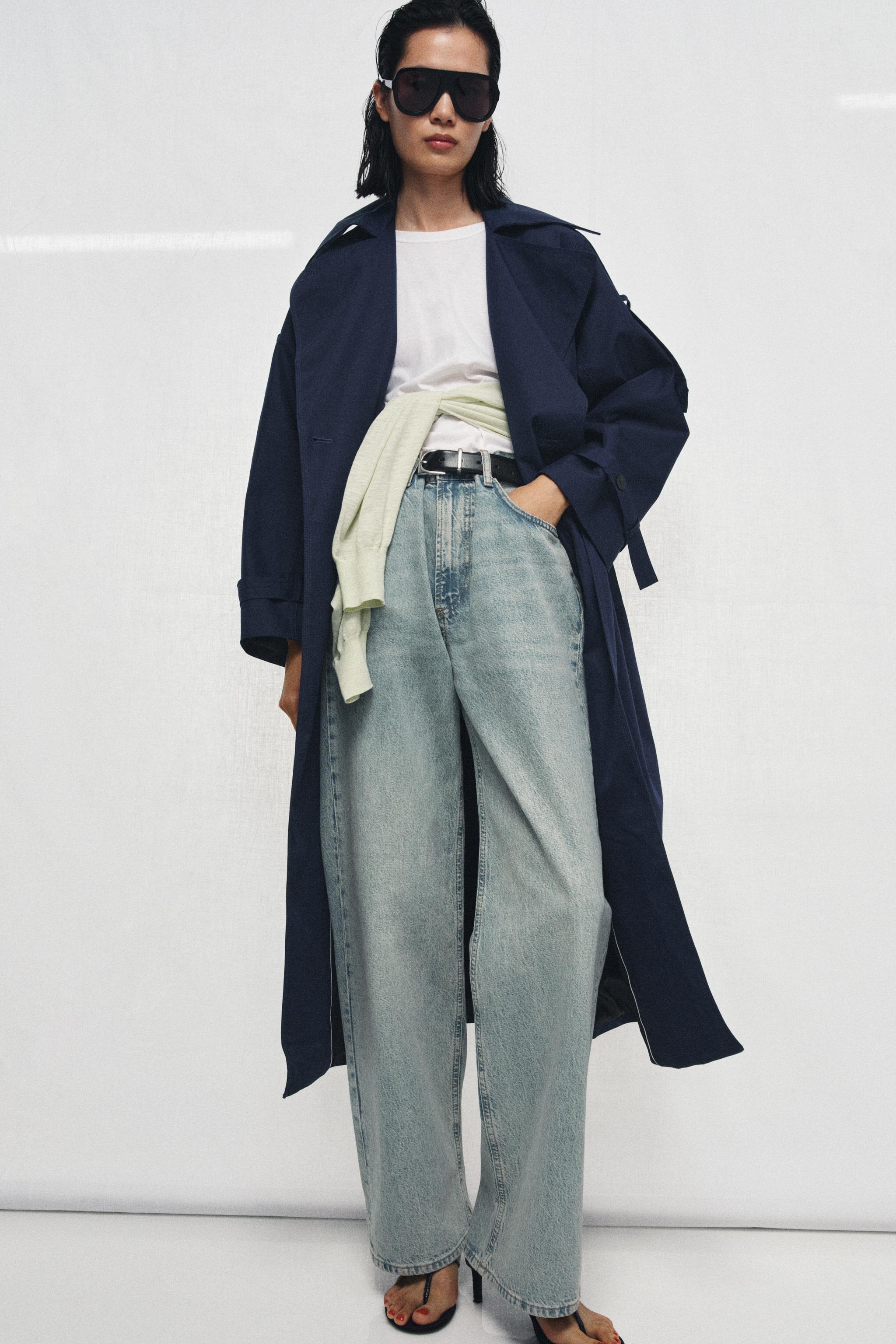 KEMERLİ OVERSIZE TRENÇKOT ZW COLLECTION