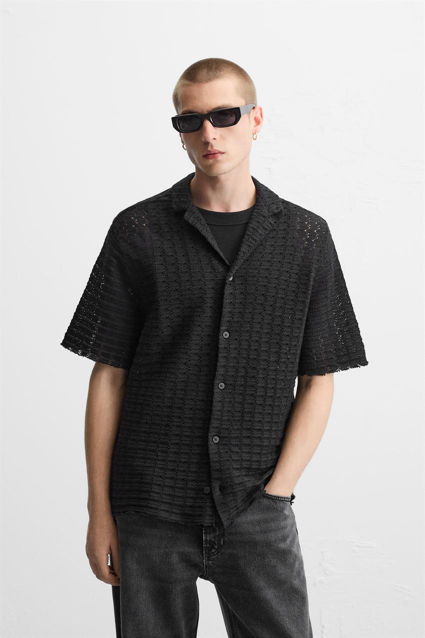 JACQUARD BAGGY FIT JEANS