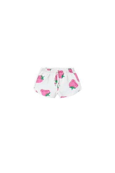 PRINTED BERMUDA SHORTS