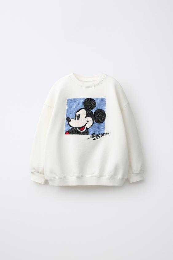 MICKEY MOUSE © DISNEY SWEATSHIRT - Ecru by Zara - Image 0