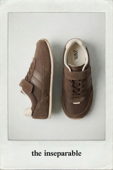 СПОРТИВНЫЕ КРОССОВКИ BAREFOOT — КОРИЧНЕВЫЙ от Zara