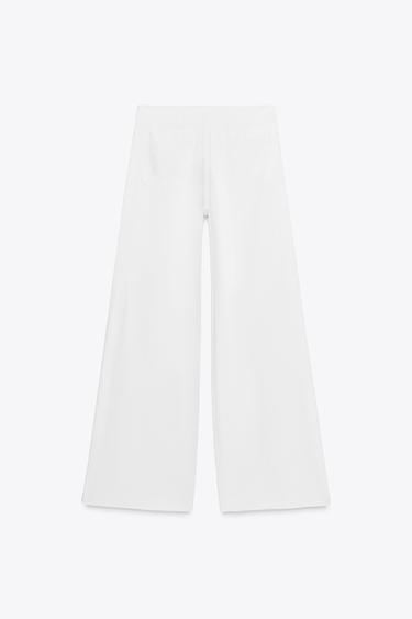 JEAN Z1975 WIDE LEG TAILLE NORMALE - Blanc de Zara - Image 4