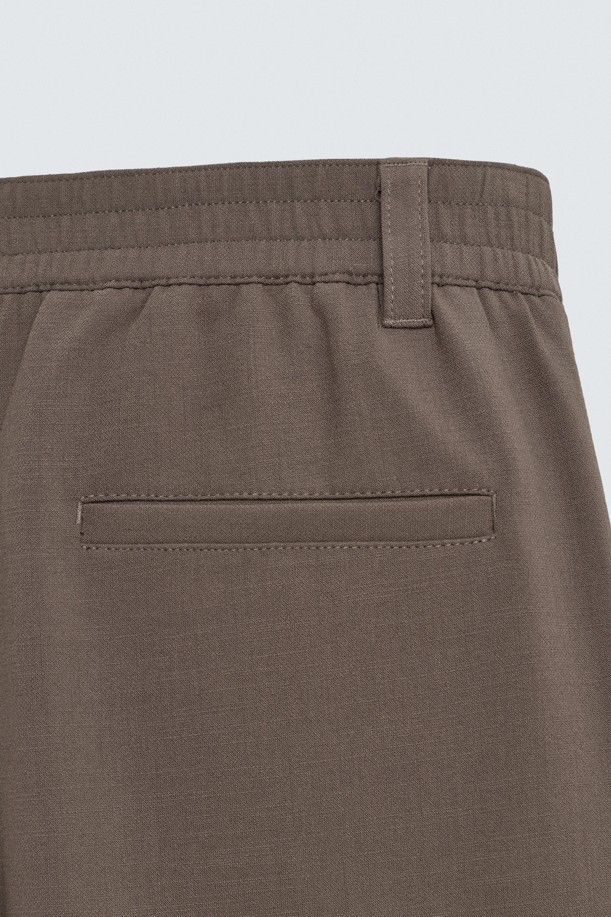 PANTALON PLIS COUPE DÉCONTRACTÉE